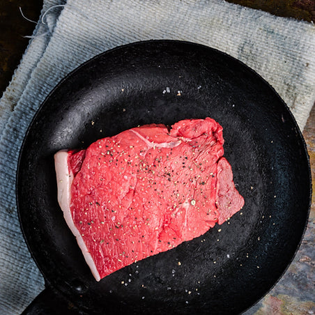 Beef Rump Steak Extra Trim/21-day aged 2 x 227g (Per Pack) TheButchersShop