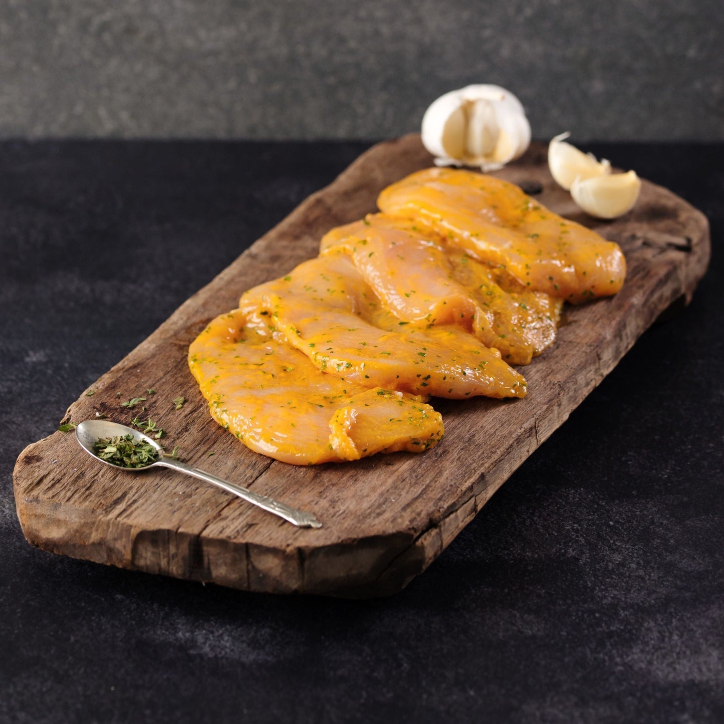 Garlic Butter Marinated Chicken Fillets 400g (Per Pack) Chicken TheButchersShop