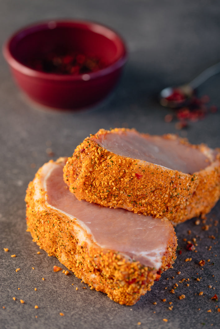 Pork & Beef Peppered Steaks
